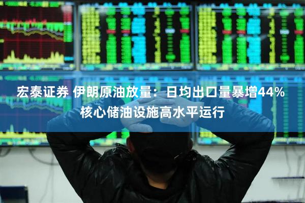 宏泰证券 伊朗原油放量：日均出口量暴增44% 核心储油设施高水平运行