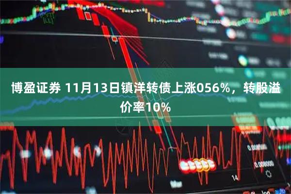 博盈证券 11月13日镇洋转债上涨056%,转股溢价率10%